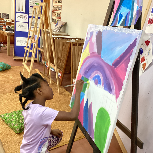 Cultivating belonging & action through visual arts
